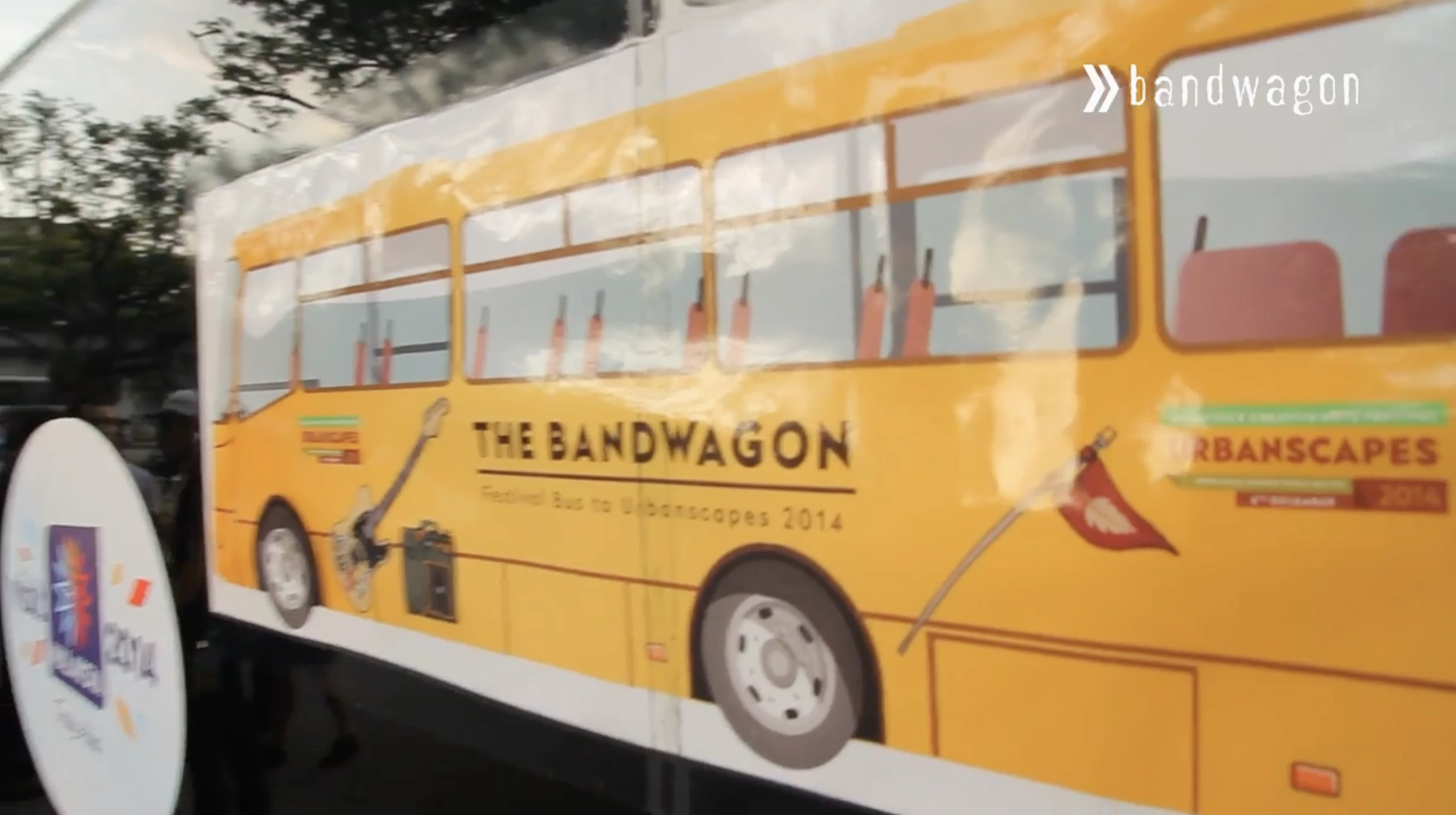 The Bandwagon Festival Bus to Urbanscapes